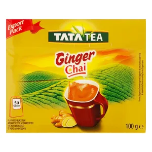 TATA GINGER 50 TEA BAGS 100G