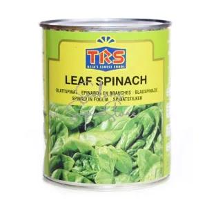 TRS CANNED SPINACH 800G