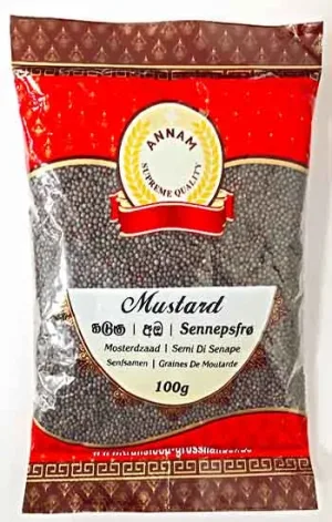 ANNAM BROWN MUSTARD SEEDS 100G