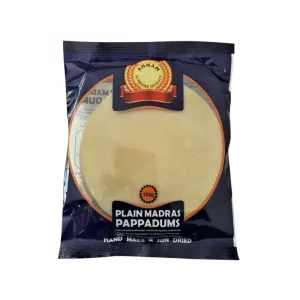 ANNAM PLAIN MADRAS PAPPADUMS 150G