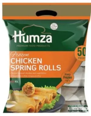 HUMZA SPRING ROLL CHICKEN 650G