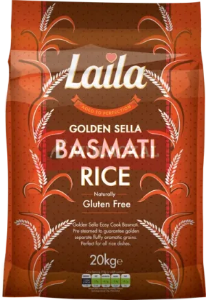 LAILA GOLDEN SELLA BASMATI RICE 20KG