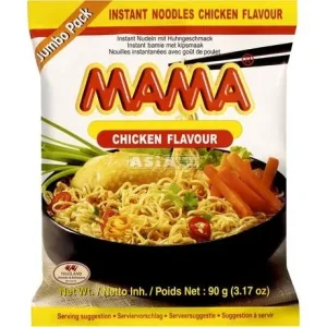 MAMA INSTANT NOODLES CHICKEN 90G