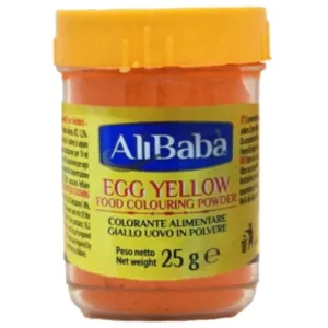 ALIBABA YELLOW FOOD COLOUR 25G