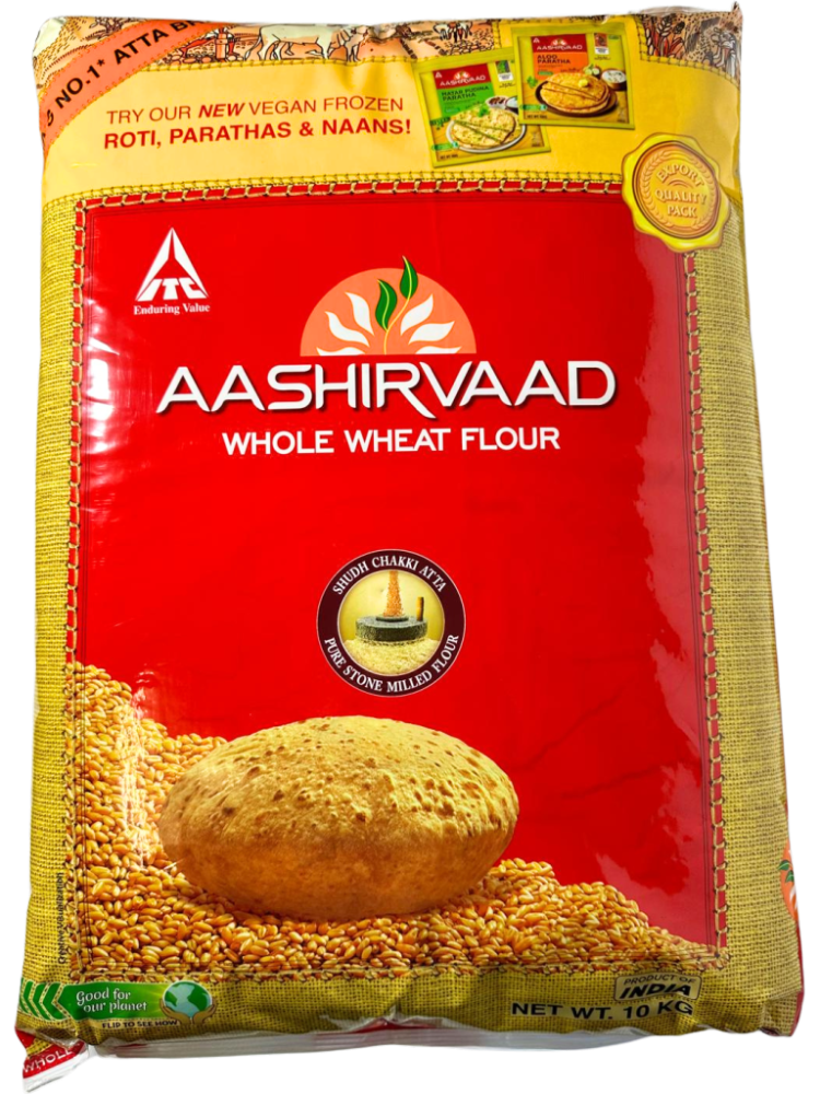 AASHIRVAAD WHOLE WHEAT FLOUR/ATTA 10KG
