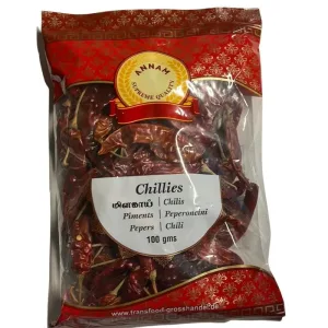 ANNAM DRY CHILLI WHOLE 100G