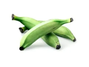 GREEN PLANTAINS/KANCHKOLA