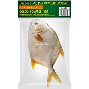 ASIAN CHOICE GOLDEN POMFRET 600G+