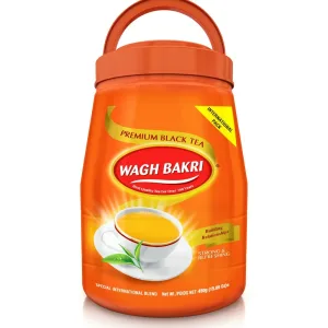 WAGH BAKRI TEA LOOSE JAR 450G