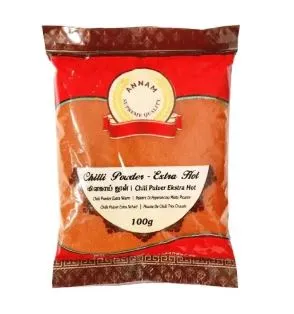 ANNAM CHILLI POWDER EXTRA HOT 100G