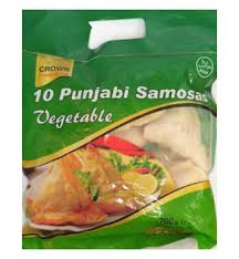 CROWN SAMOSA PUNJABI VEGETABLES 10PCS