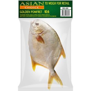 ASIAN CHOICE GOLDEN POMFRET 300-400G