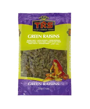 TRS RAISINS GREEN 250G