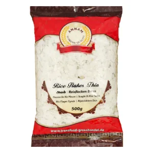 ANNAM RICE FLAKES WHITE THIN 500G