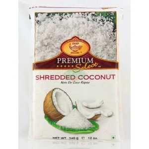DEEP FROZEN SHREDDED COCONUT 340G