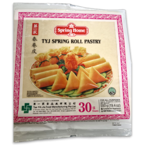 TYJ SPRING ROLL PASTRY 250/30 550G