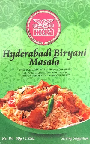 HEERA HYDERABADI BIRYANI MASALA 50G