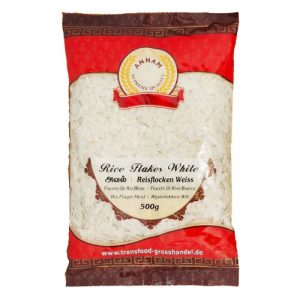 ANNAM RICE FLAKES WHITE THICK 500G