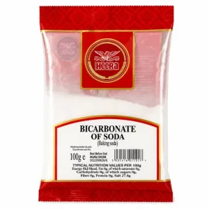 HEERA BICARBONATE OF SODA (BAKING SODA) 100G